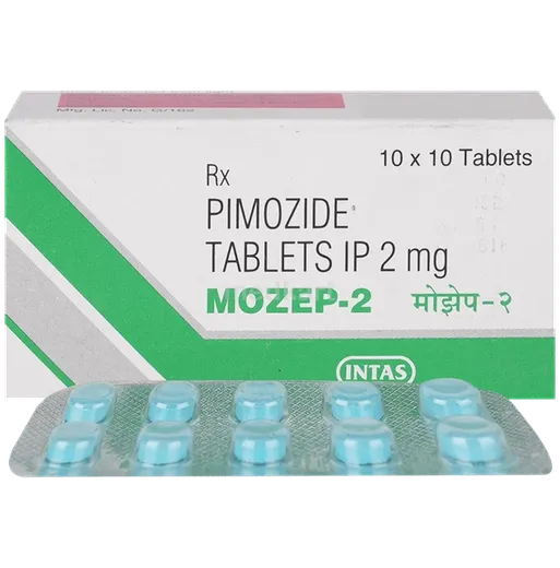 mozep 2mg tablet 10's